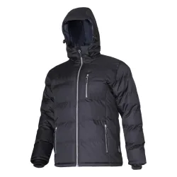 
                  LAHTIPRO Kurtka zimowa ocieplana pikowana czarna XL L4090804